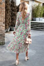 Robe Fleurs Longue Champêtre