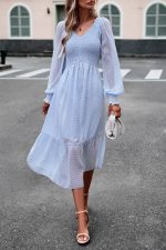 Robe Longue Fluide Champêtre