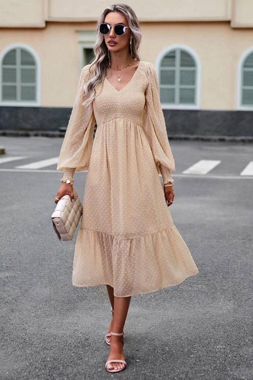 Robe Longue Fluide Champêtre