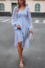 Robe Longue Fluide Champêtre