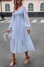Robe Longue Fluide Champêtre
