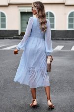 Robe Longue Fluide Champêtre