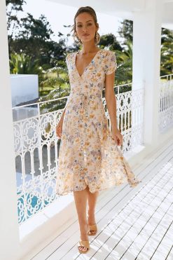 Robe Midi Champêtre