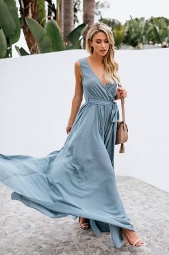 Robe Cache Coeur Longue Champêtre