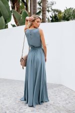 Robe Cache Coeur Longue Champêtre