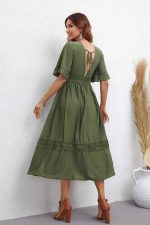 Robe Pour Mariage Champêtre Kaki