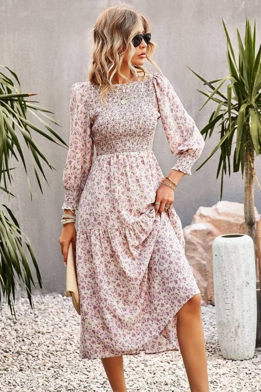 Robe Romantique Champêtre