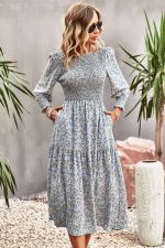 Robe Romantique Champêtre