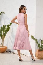 Robe Rose Poudre Mariage Champêtre