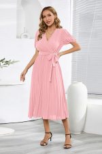 Robe Plissee Champêtre