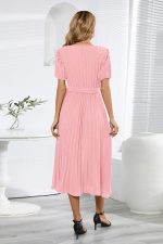 Robe Plissee Champêtre