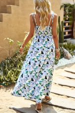 Robe Longue Champêtre Vintage